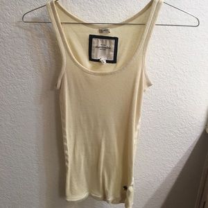 Abercrombie Kids soft yellow tank